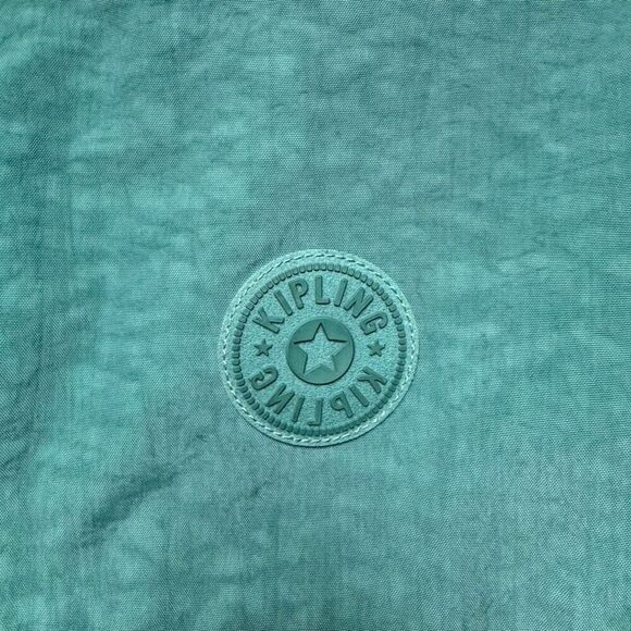 Kipling Expandable Teal Satchel - Picture 6 of 6